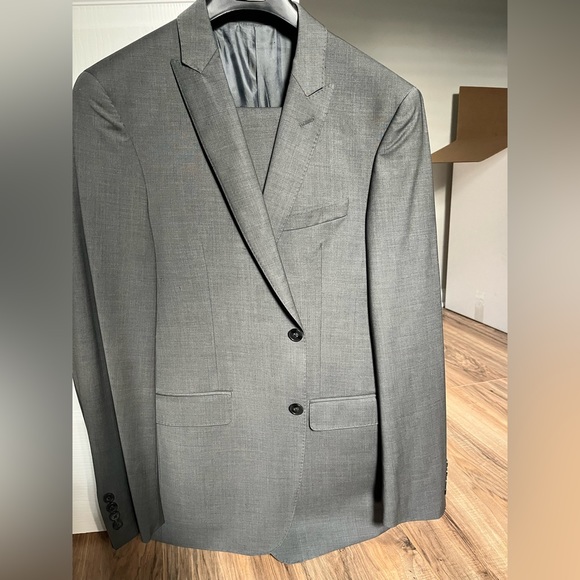 Calvin Klein Grey Suit - Picture 1 of 5